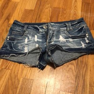 jean shorts